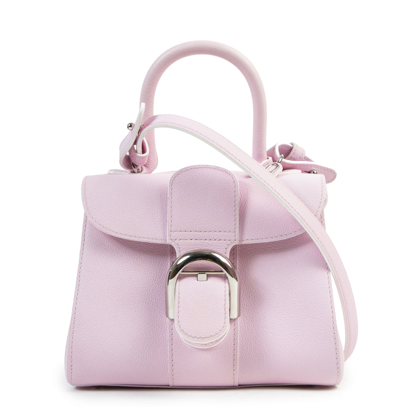 Delvaux Brillant MIni Pink Nakuru + Strap