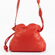 Authentic preloved Loewe Red Flamenco Puffer Bag on Labellov.com