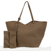 Authentic second hand The Row Brown XL Park Tote Bag on Labellov.com