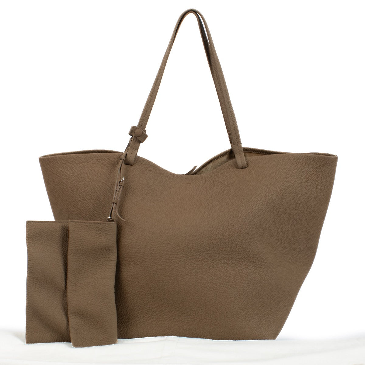 Authentic second hand The Row Brown XL Park Tote Bag on Labellov.com