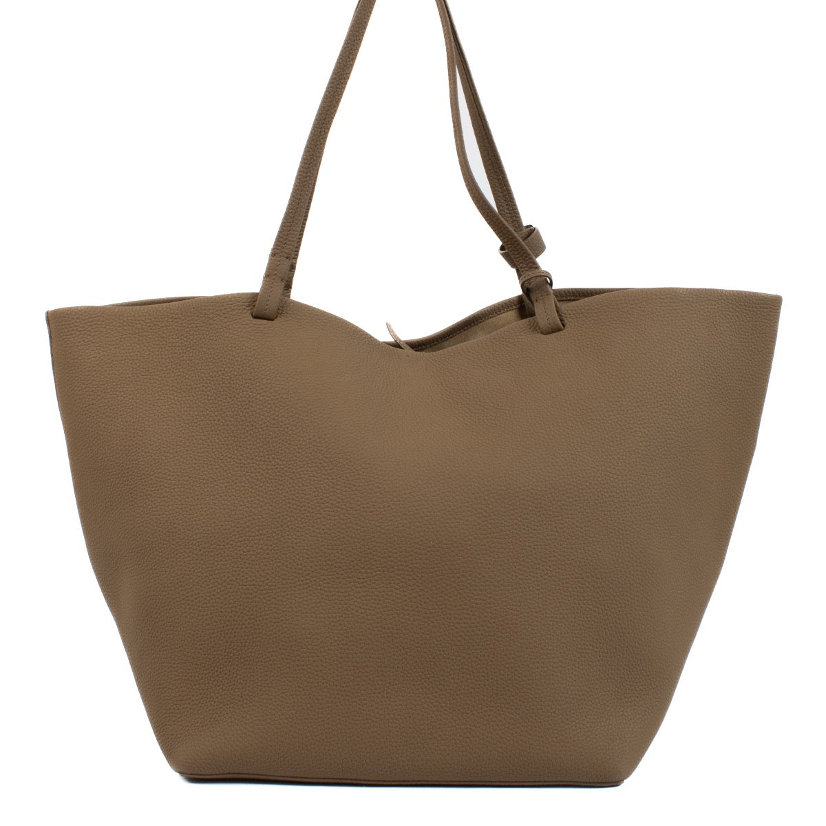 Authentic second hand The Row Brown XL Park Tote Bag on Labellov.com