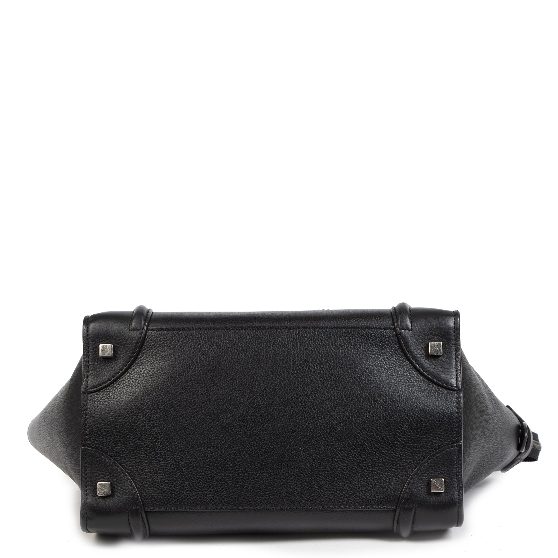 Céline Black Leather Mini Luggage Bag te koop aan de beste prijs
