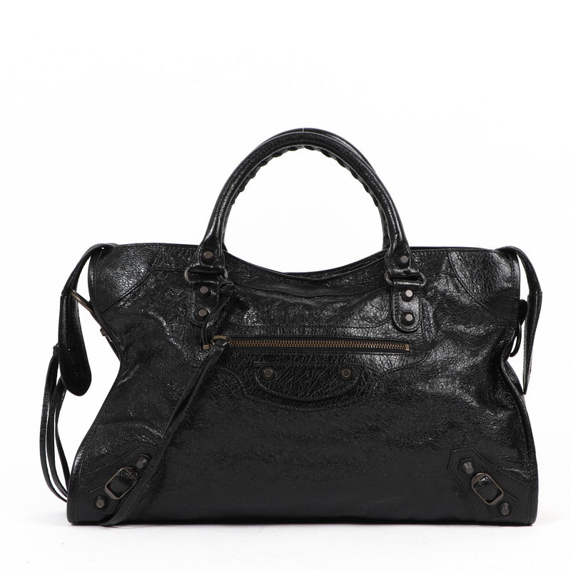 Balenciaga Black Classic City Bag