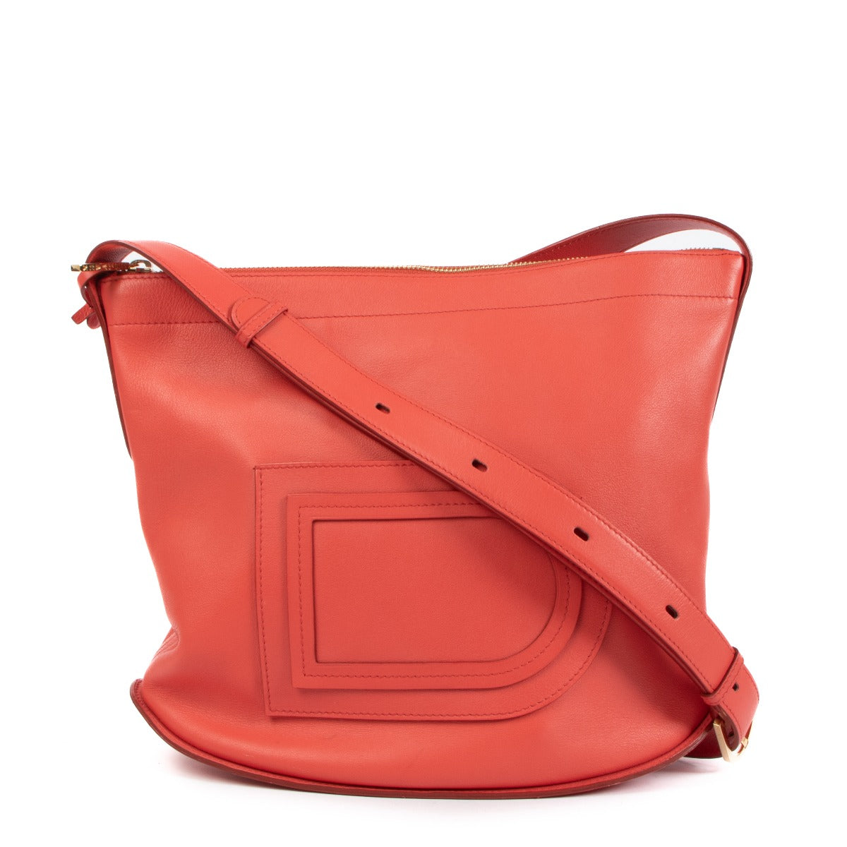 Delvaux Sunset Polo Pin Baudrier Crossbody Bag