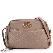 Gucci Dust Pink GG Marmont Crossbody