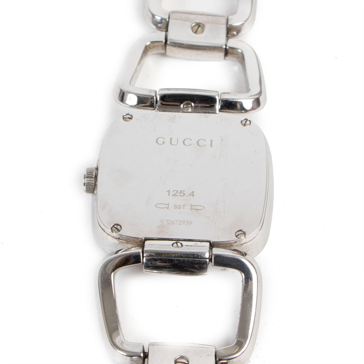 Gucci Stalen G-Gucci 125.4 Horloge