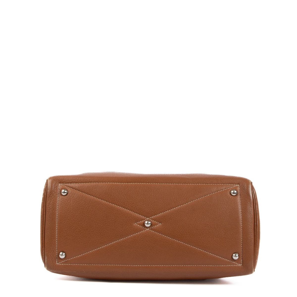shop authentic second hand Hermès Victoria 35 Gold Clemence on Labellov.com