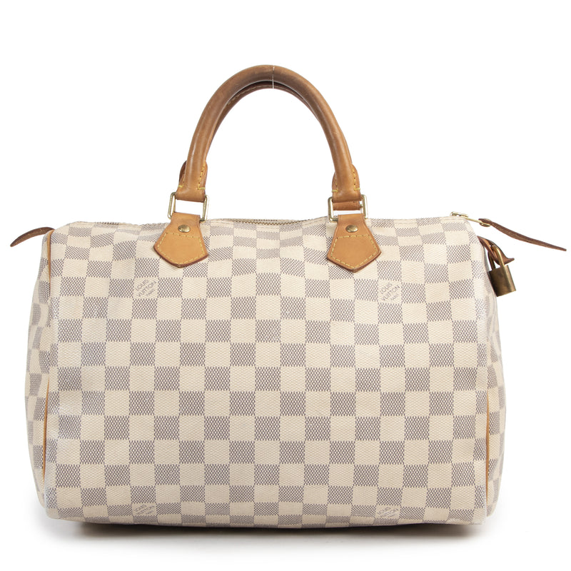 Louis Vuitton Speedy 30 Damier Azur for the best price at Labellov secondhand luxury