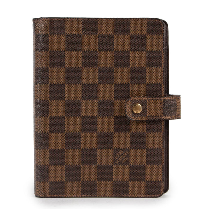shop safe online secondhand Louis Vuitton Monogra Medium Agenda Cover