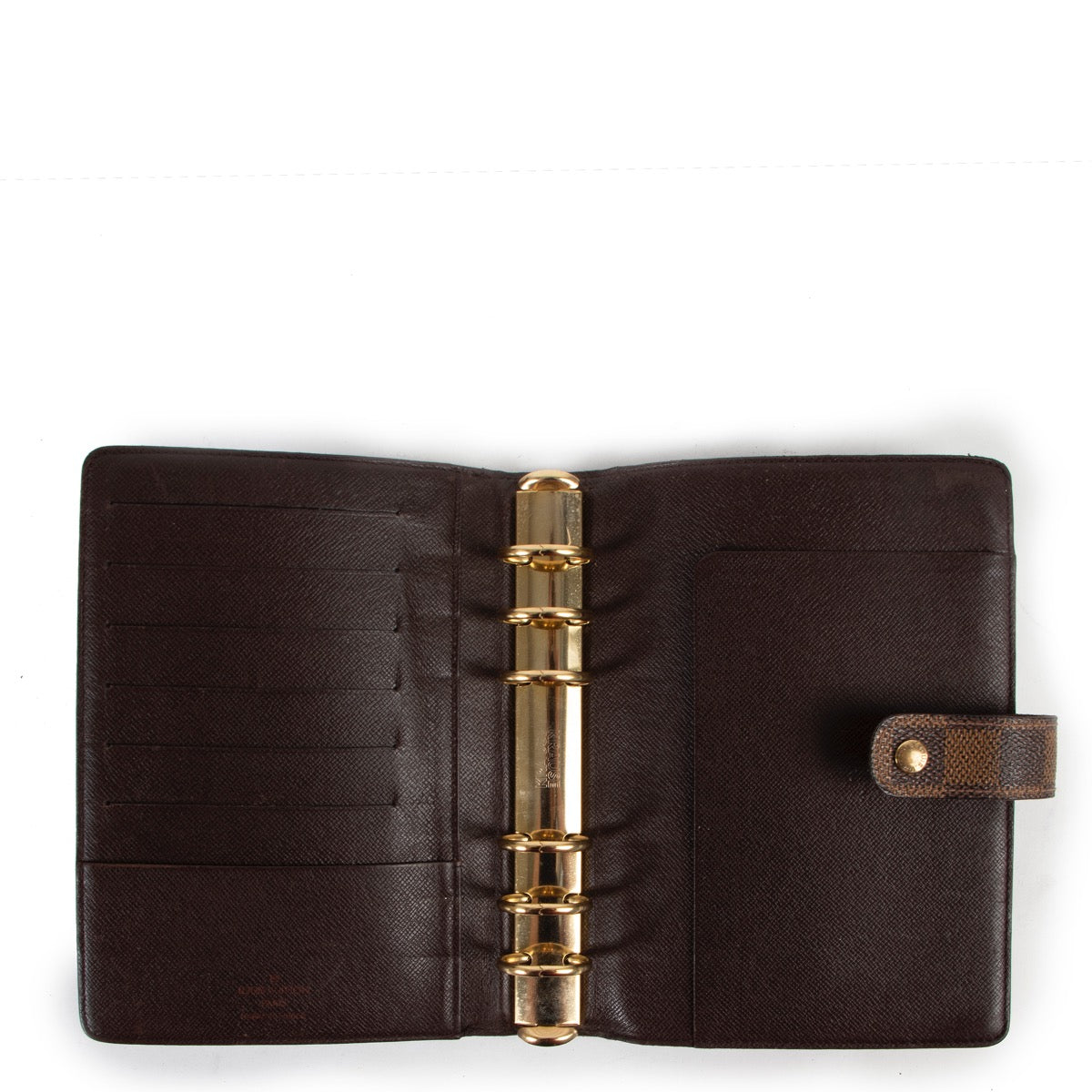 acheter en ligne seconde main Louis Vuitton Monogra Medium Agenda Cover