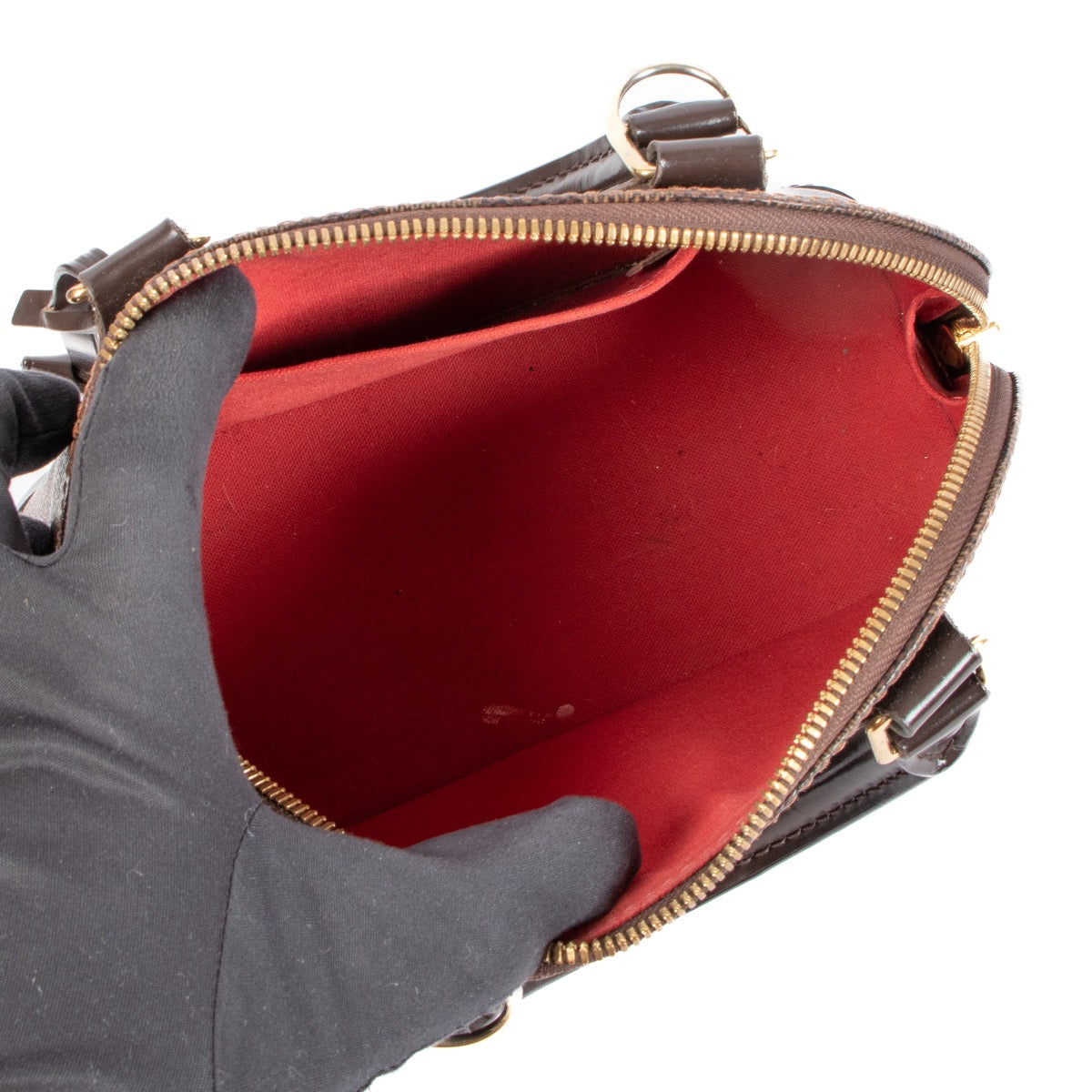Shop a 100% authentic Louis Vuitton Alma BB Damier Ebene on Labellov.com