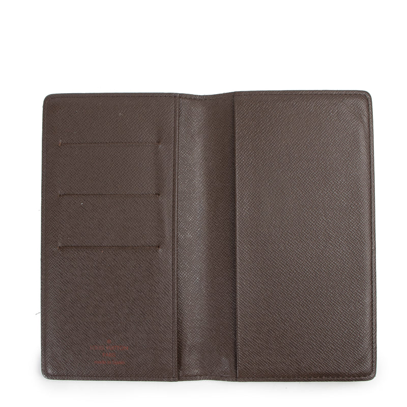 Louis Vuitton Damier Ebene Fold Wallet (
