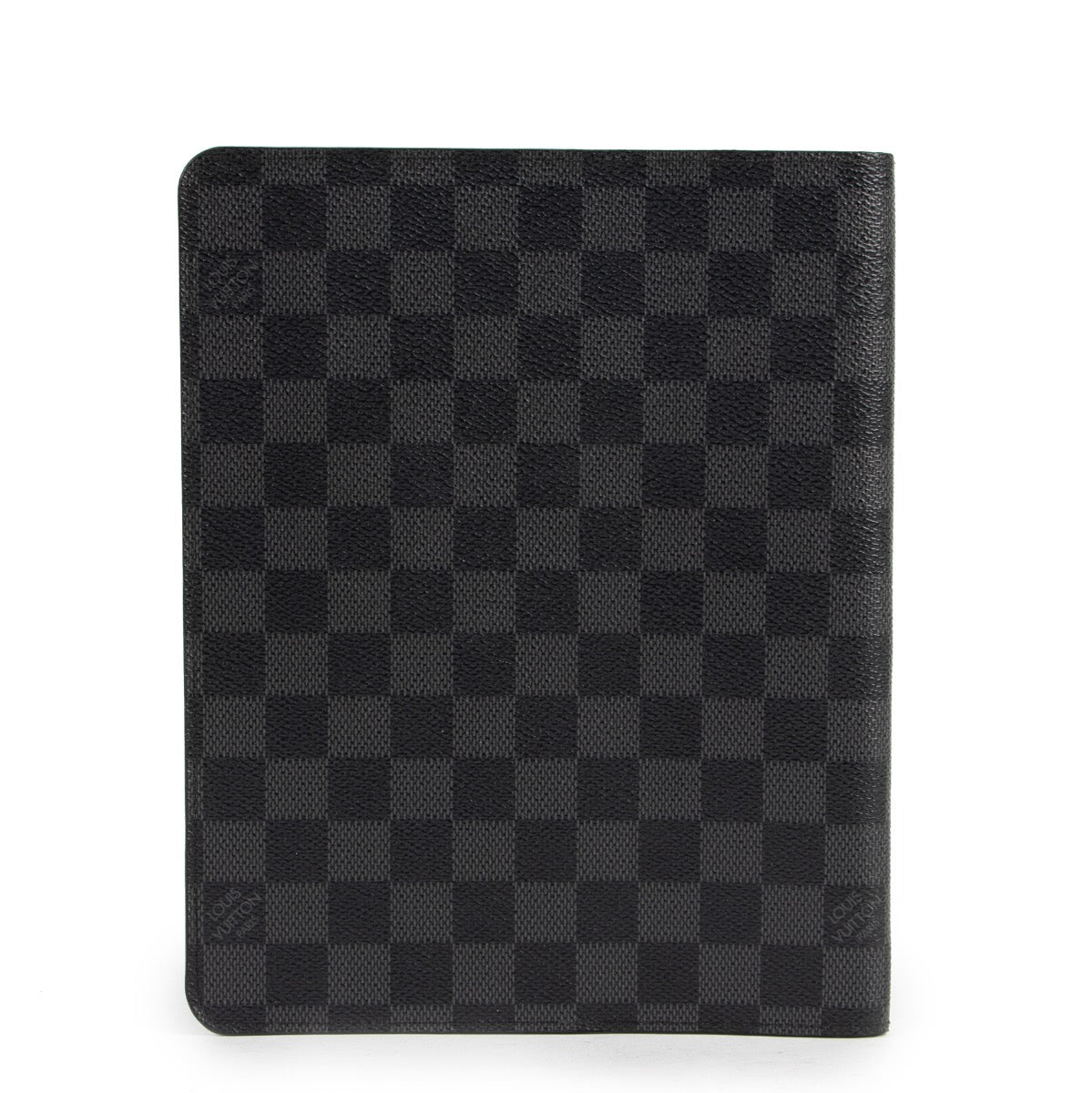 Louis Vuitton Black Damier Graphite Desk Cover