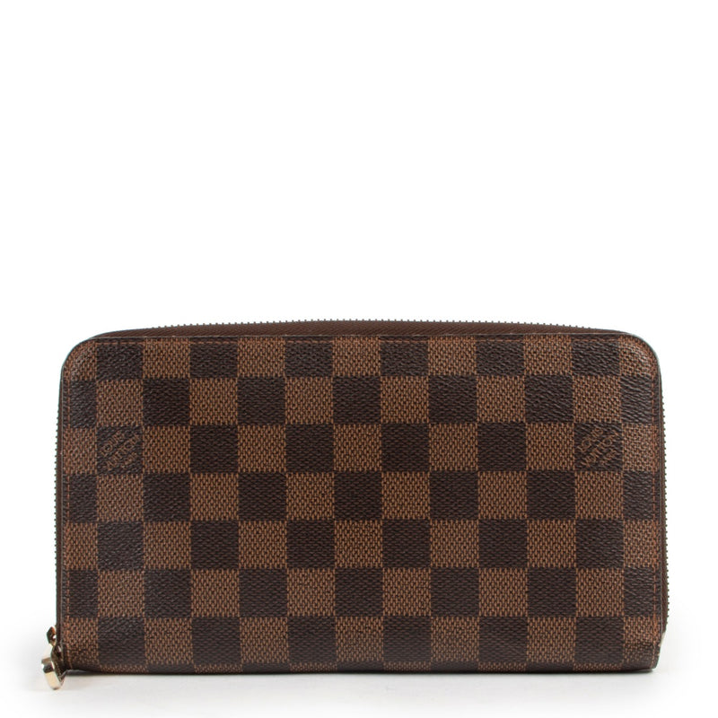 Louis Vuitton Damier Ebene Canvas Zippy Organizer