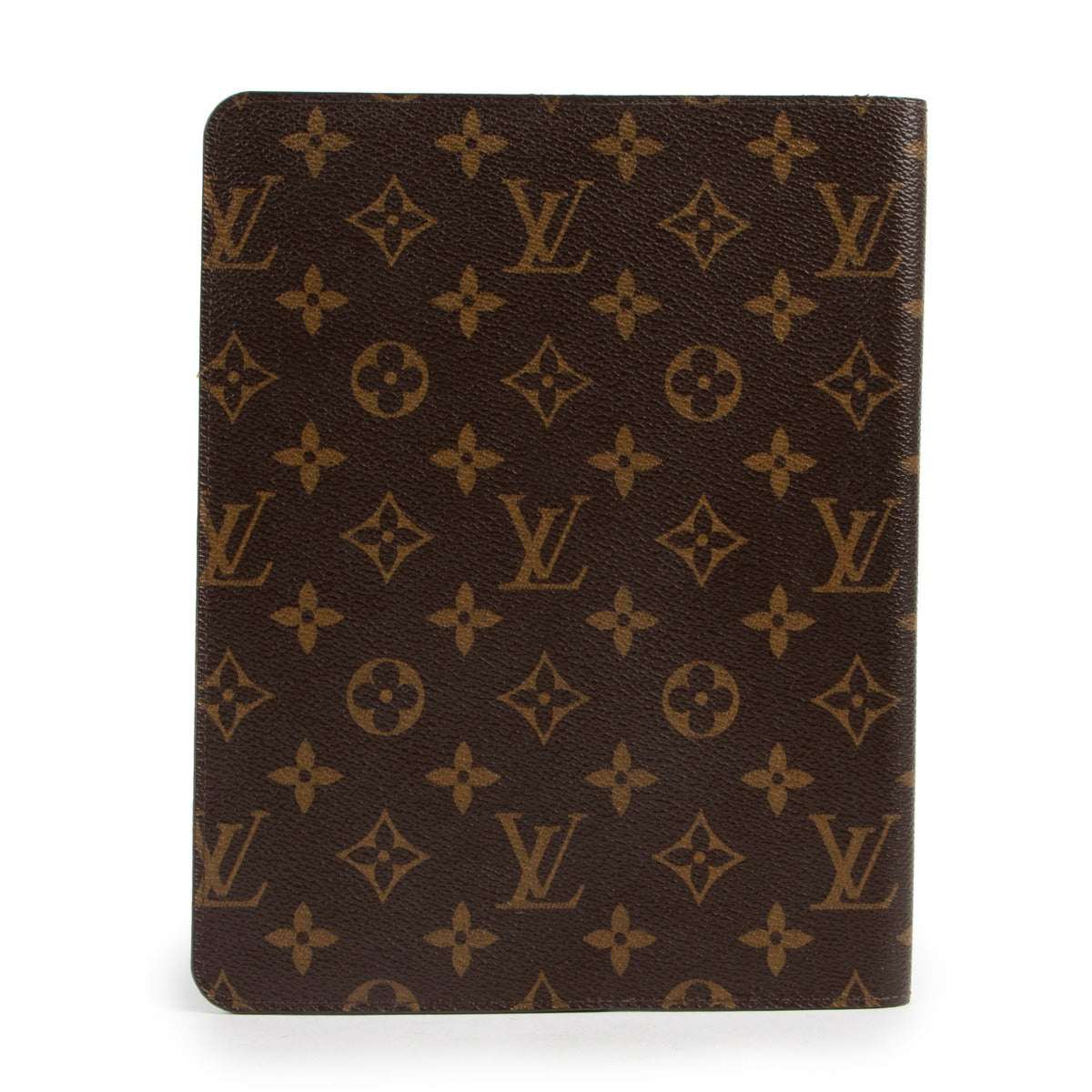 Louis Vuitton Monogram Canvas Desk Agenda Cover at Labellov