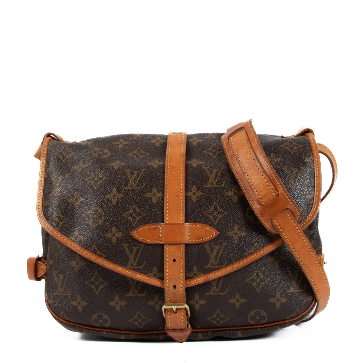Louis Vuitton Monogram Canvas Saumur 30