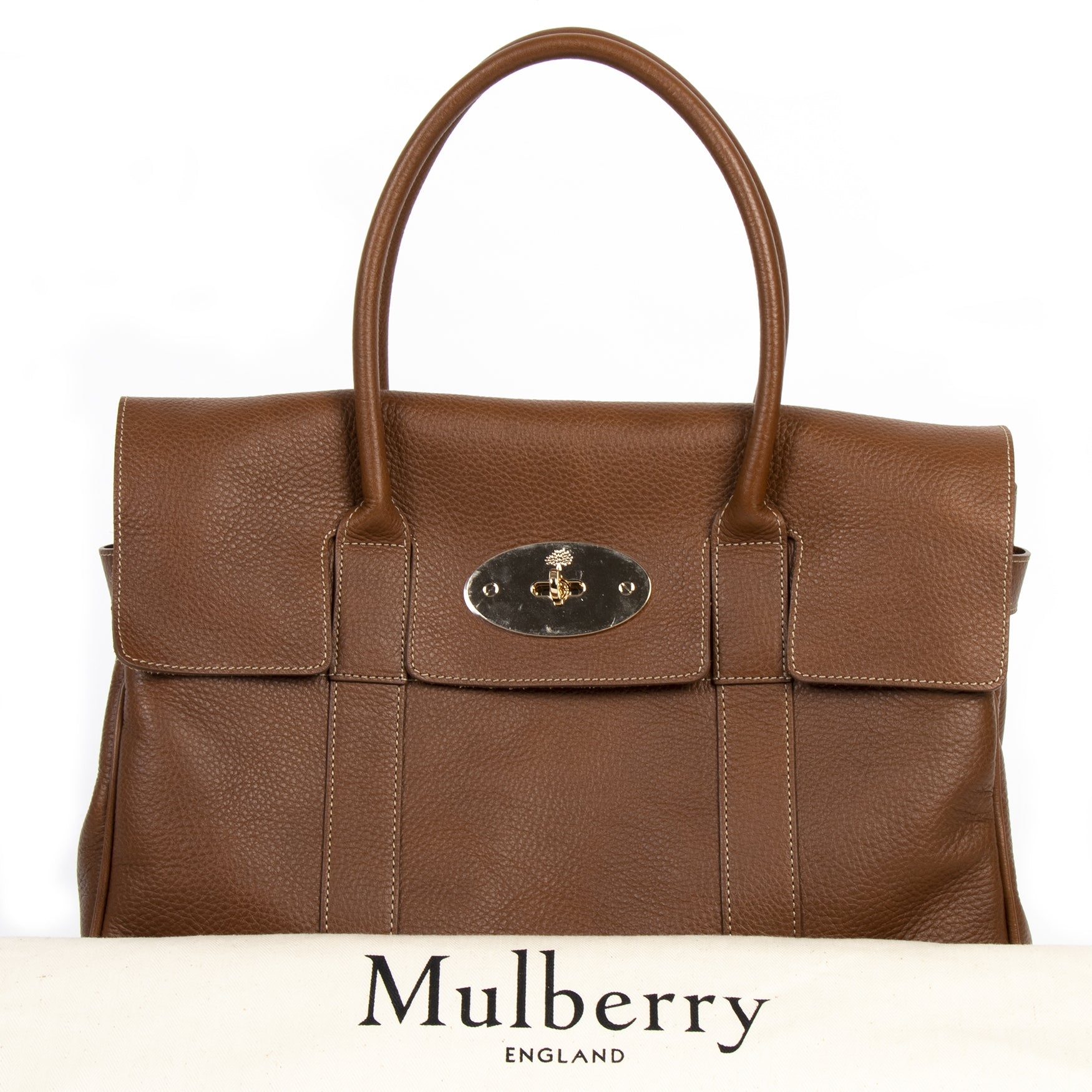 Mulberry Cognac Bayswater Bag
