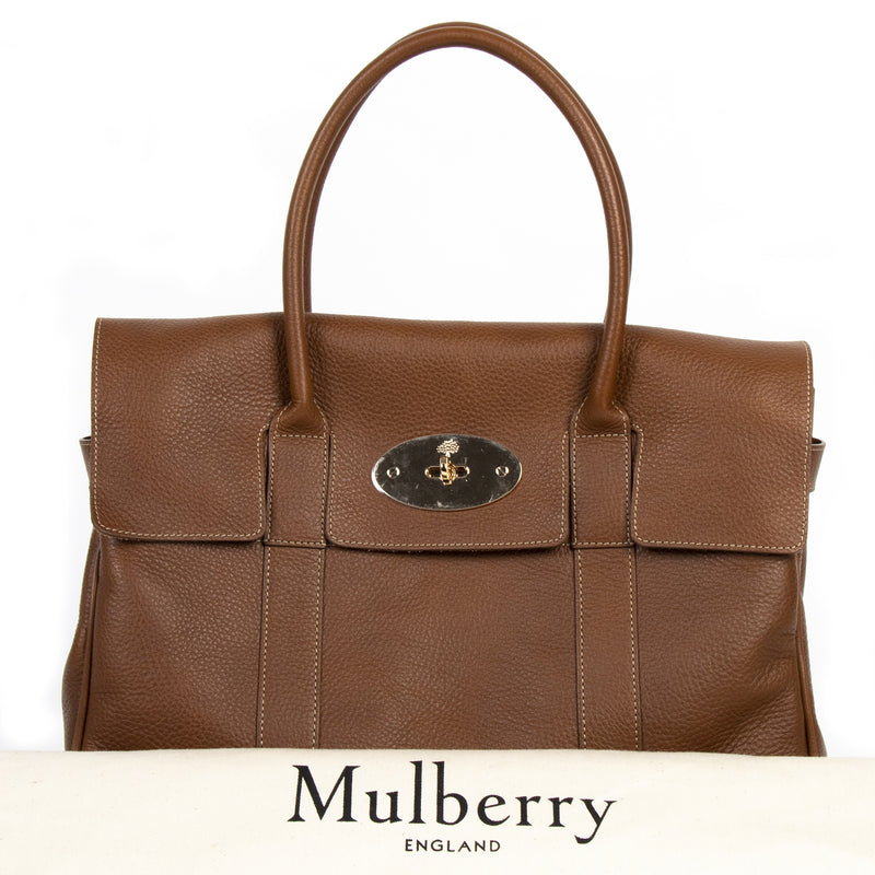 Mulberry Cognac Bayswater Tas