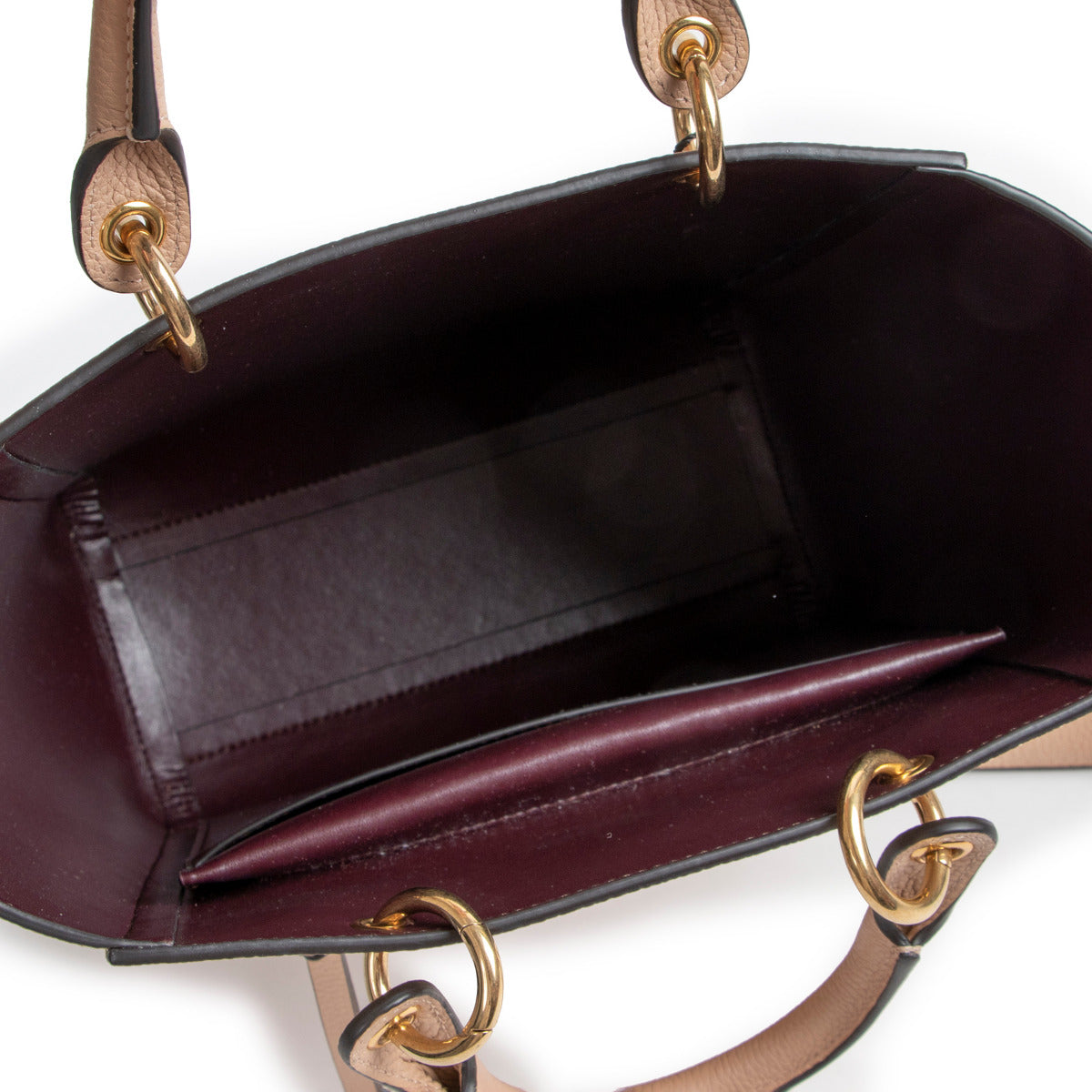 Mulberry Pink Heavy Grain Maple Tote Bag