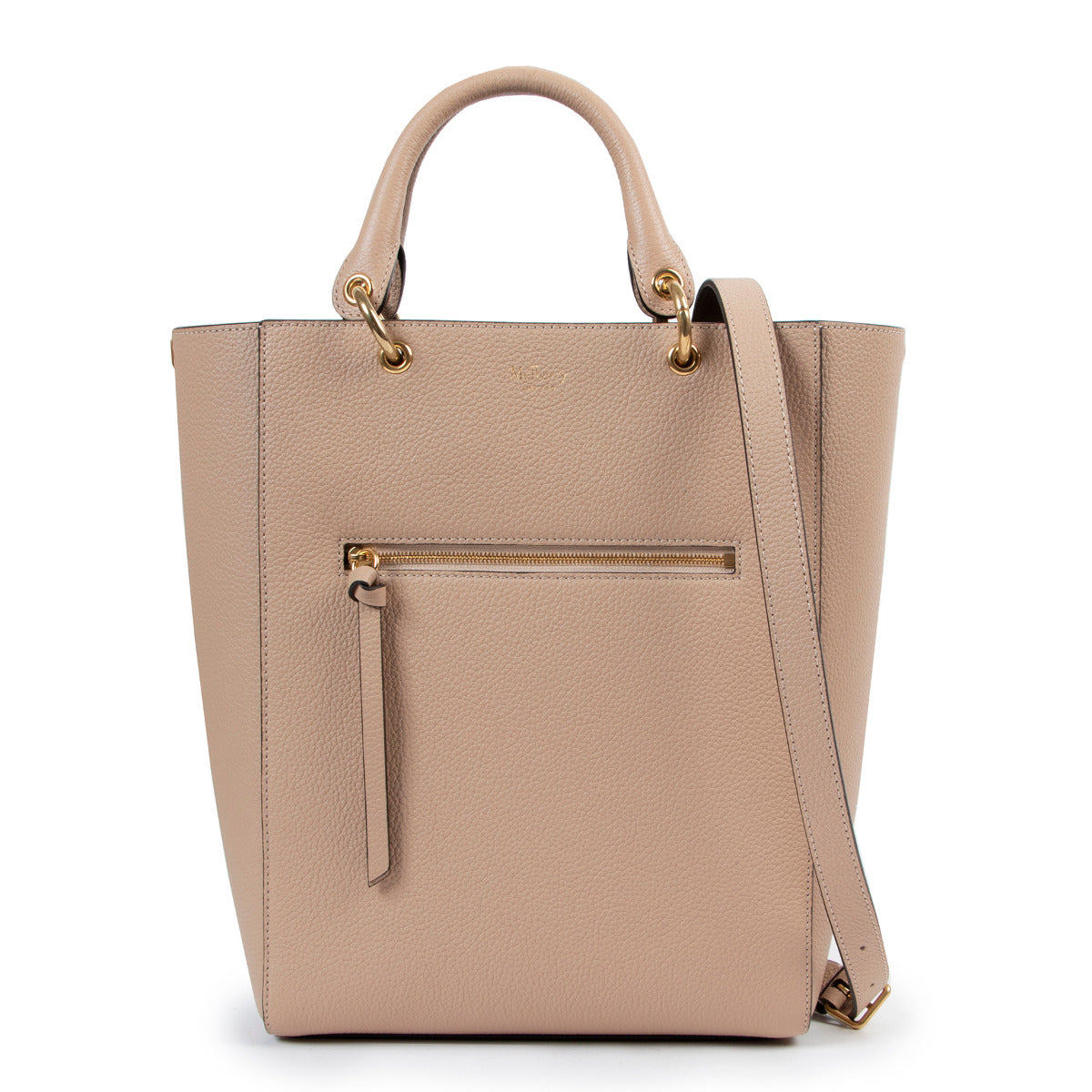 Mulberry Pink Heavy Grain Maple Tote Bag for the best price at Labellov