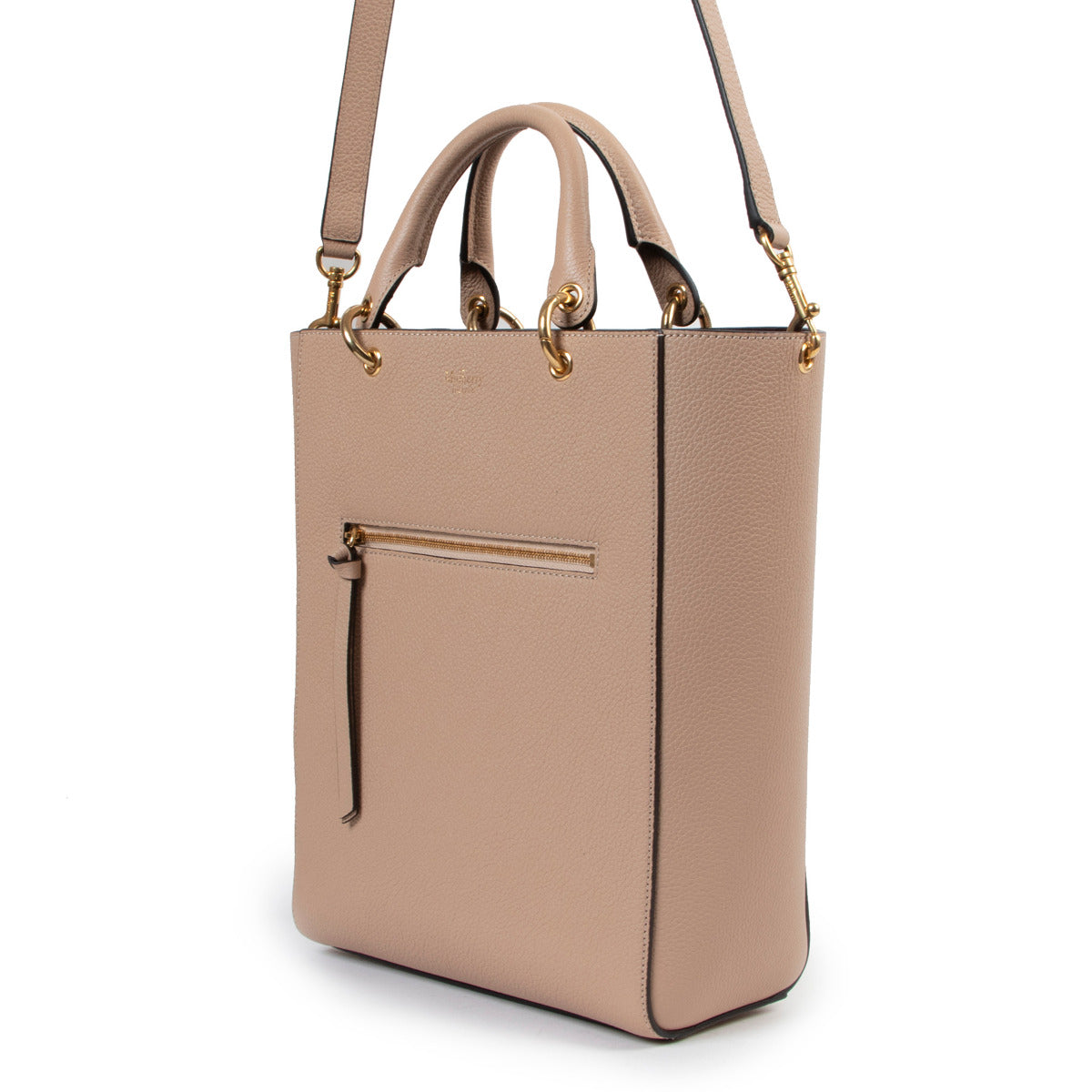 Mulberry Pink Heavy Grain Maple Tote Bag