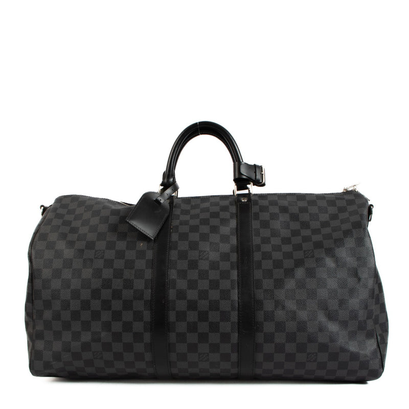 Louis Vuitton Keepall Bandoulière 55 Damier Graphite