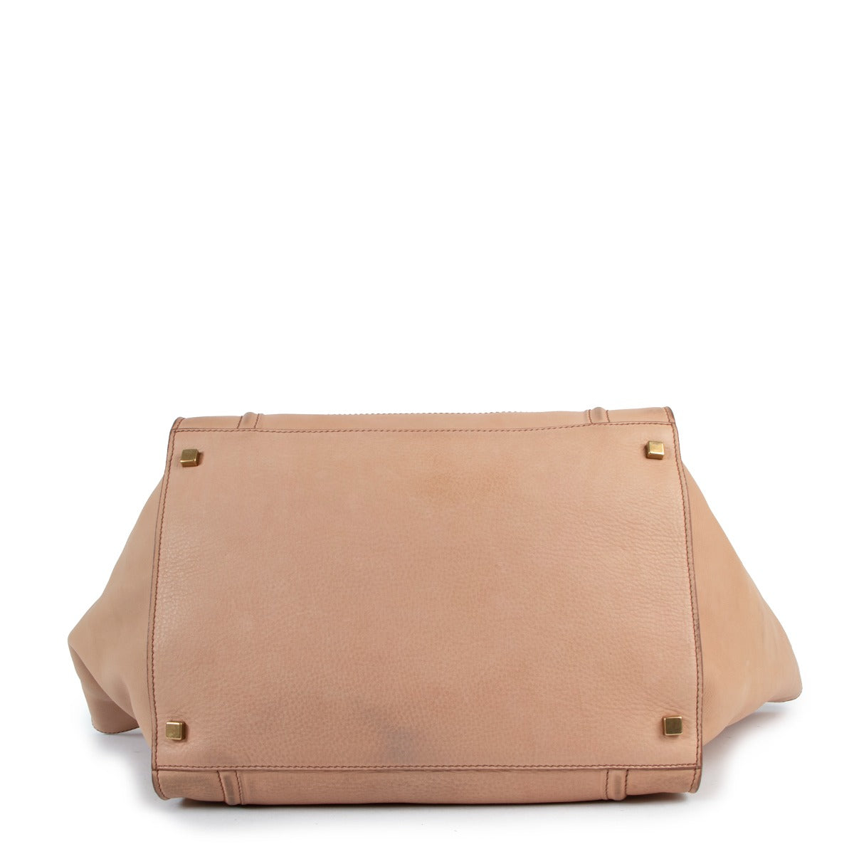Celine Nude Leren Grote Luggage Phantom Handtas