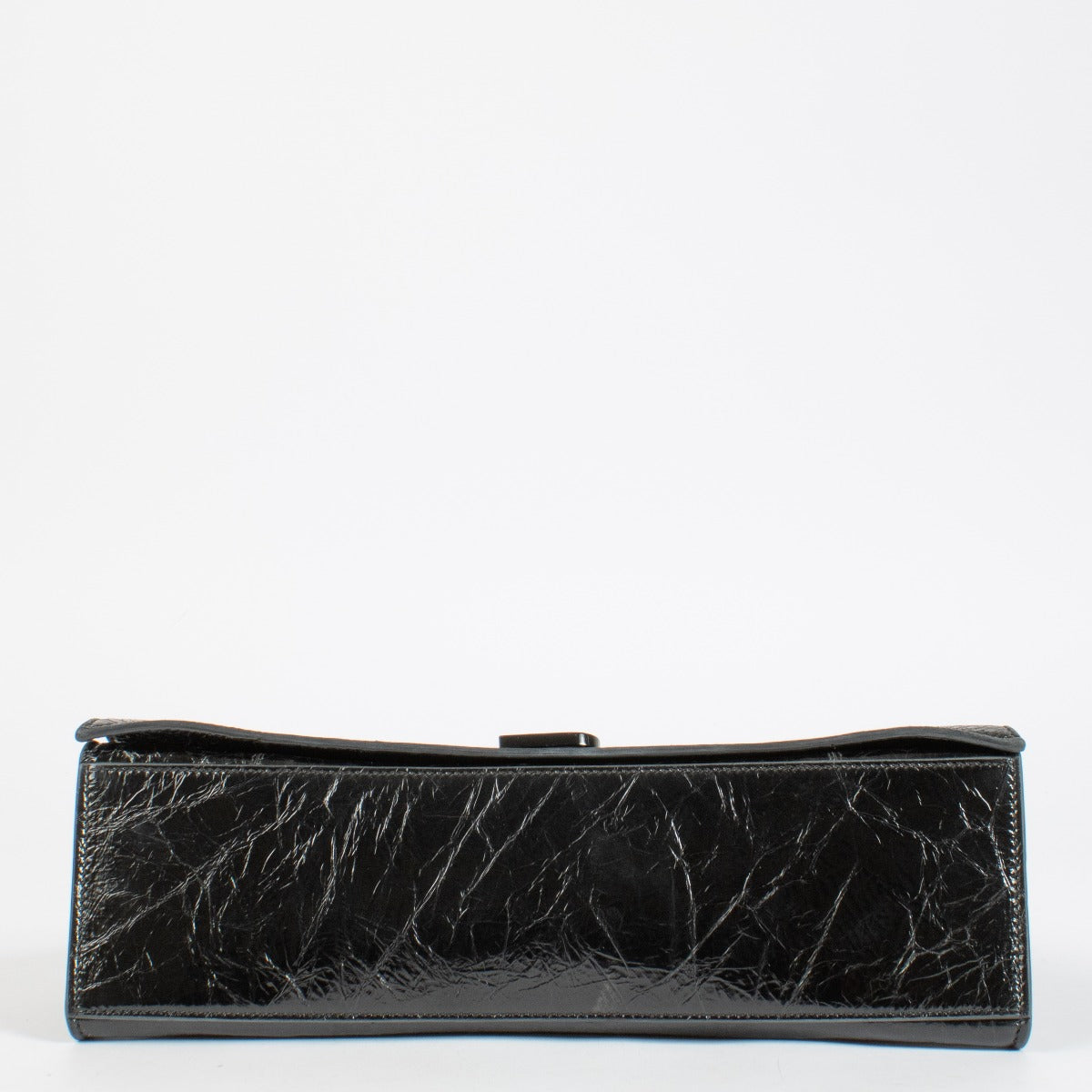 Sac Balenciaga Crush moyen à chaîne, tout noir