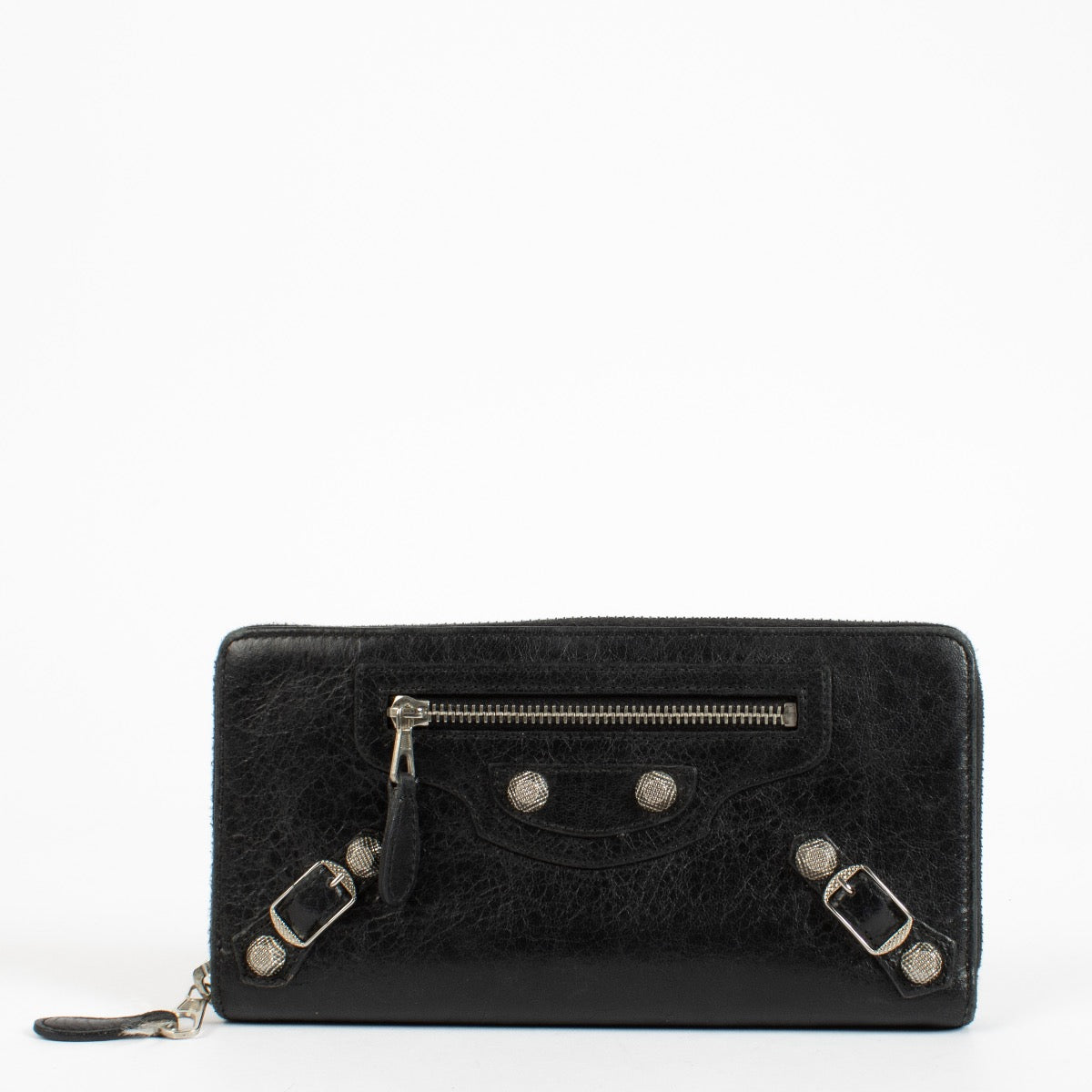 Balenciaga Zwart Giant 12 City Continental Portemonnee