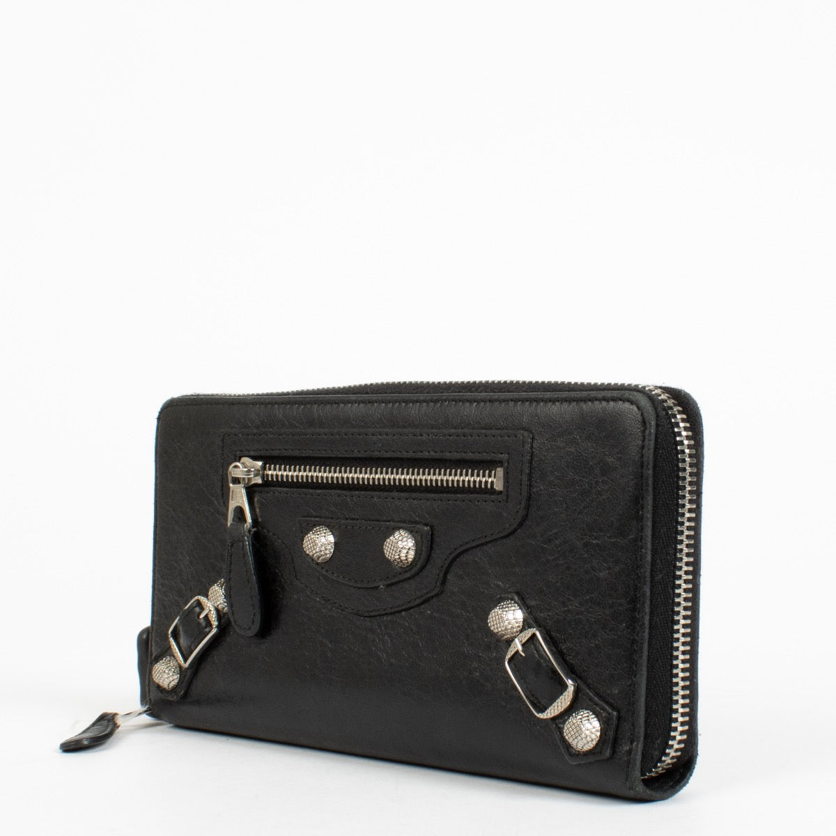 Balenciaga Zwart Giant 12 City Continental Portemonnee