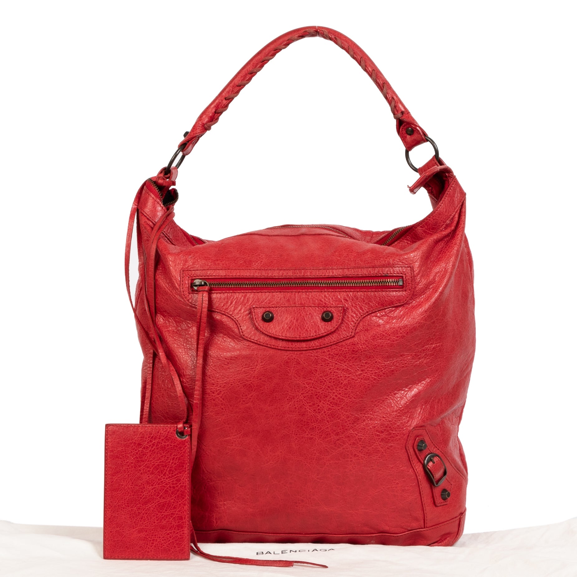 Buy and sell 100% authentic Balenciaga Red Classic Day Bag