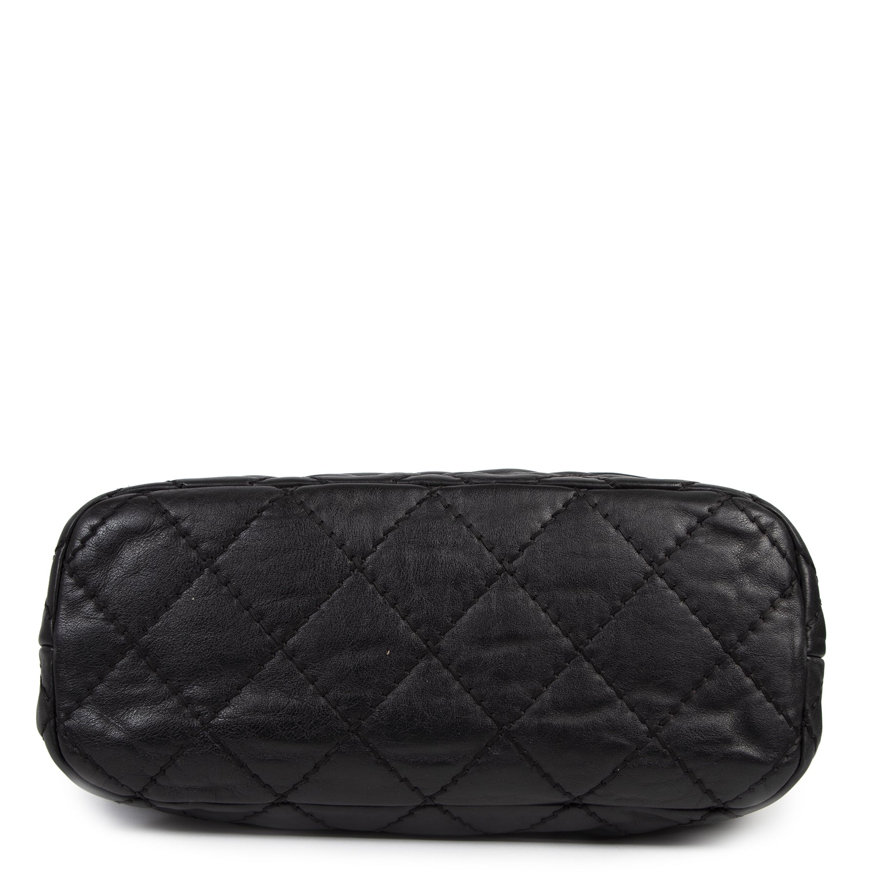 Authentic secondhand Chanel Black Classic Ultimate Stitch Flap Bag designer bags luxury vintage webshop fashion safe secure online shopping