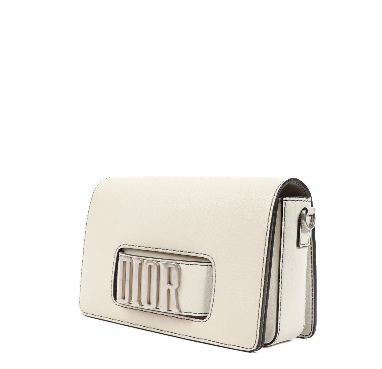 Christian Dior Pebbled Calfskin Dio(r)evolution Flap Shoulder Bag for the best price at Labellov