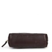 Authentieke Tweedehands Gucci Guccissima Burgundy Leather Pouch juiste prijs veilig online shoppen luxe merken webshop winkelen Antwerpen België mode fashion