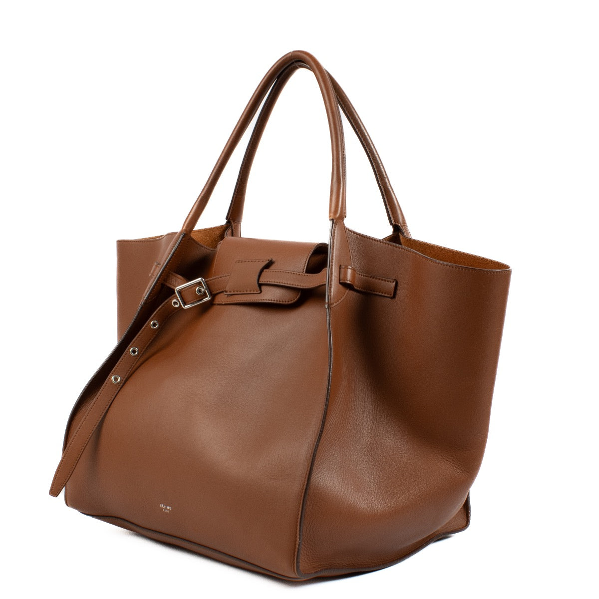 Authentic second hand Celine Tan Calfskin Medium Big Bag on Labellov.com