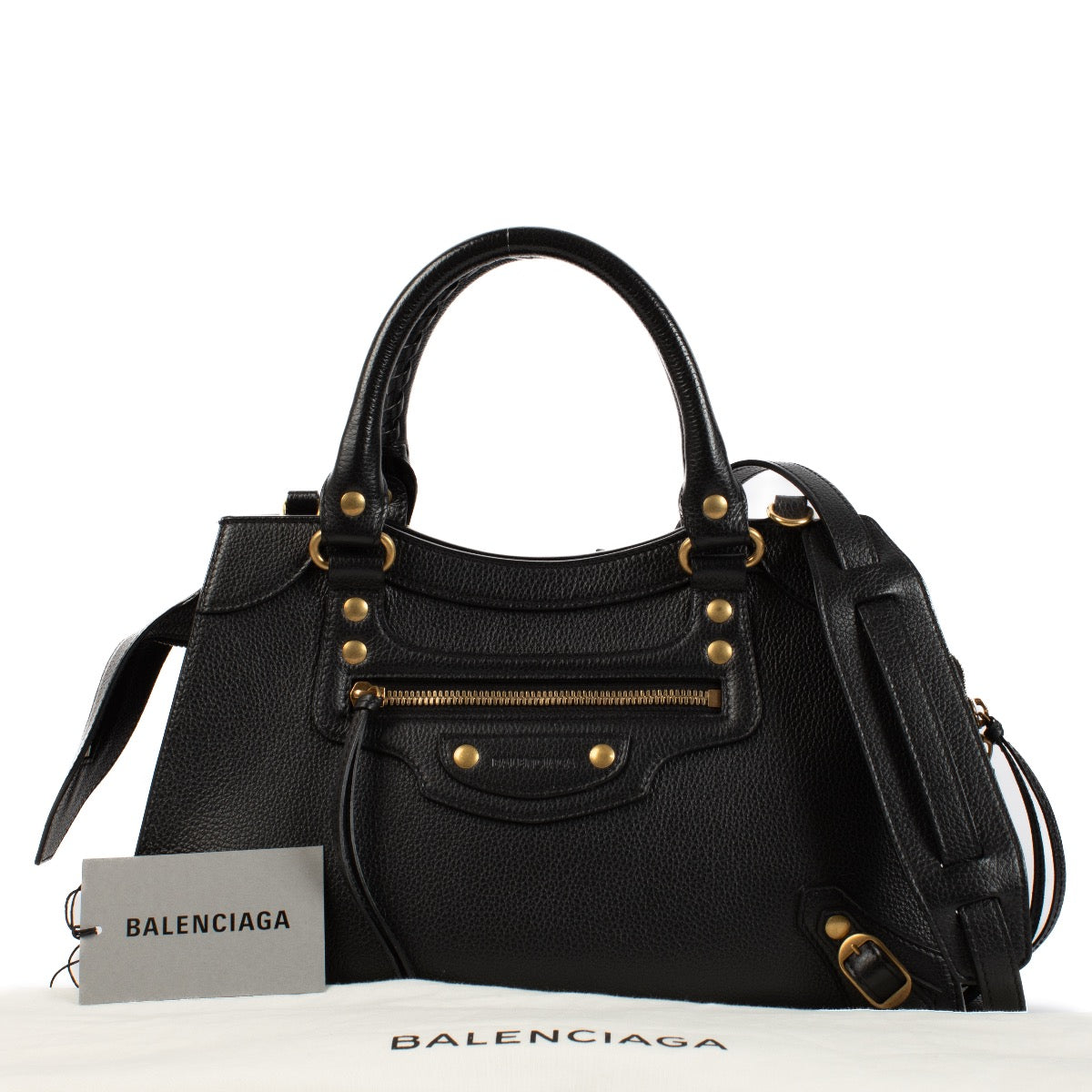 shop 100% authentic second hand Balenciaga Black Neo Classic Small Citybag on Labellov.com