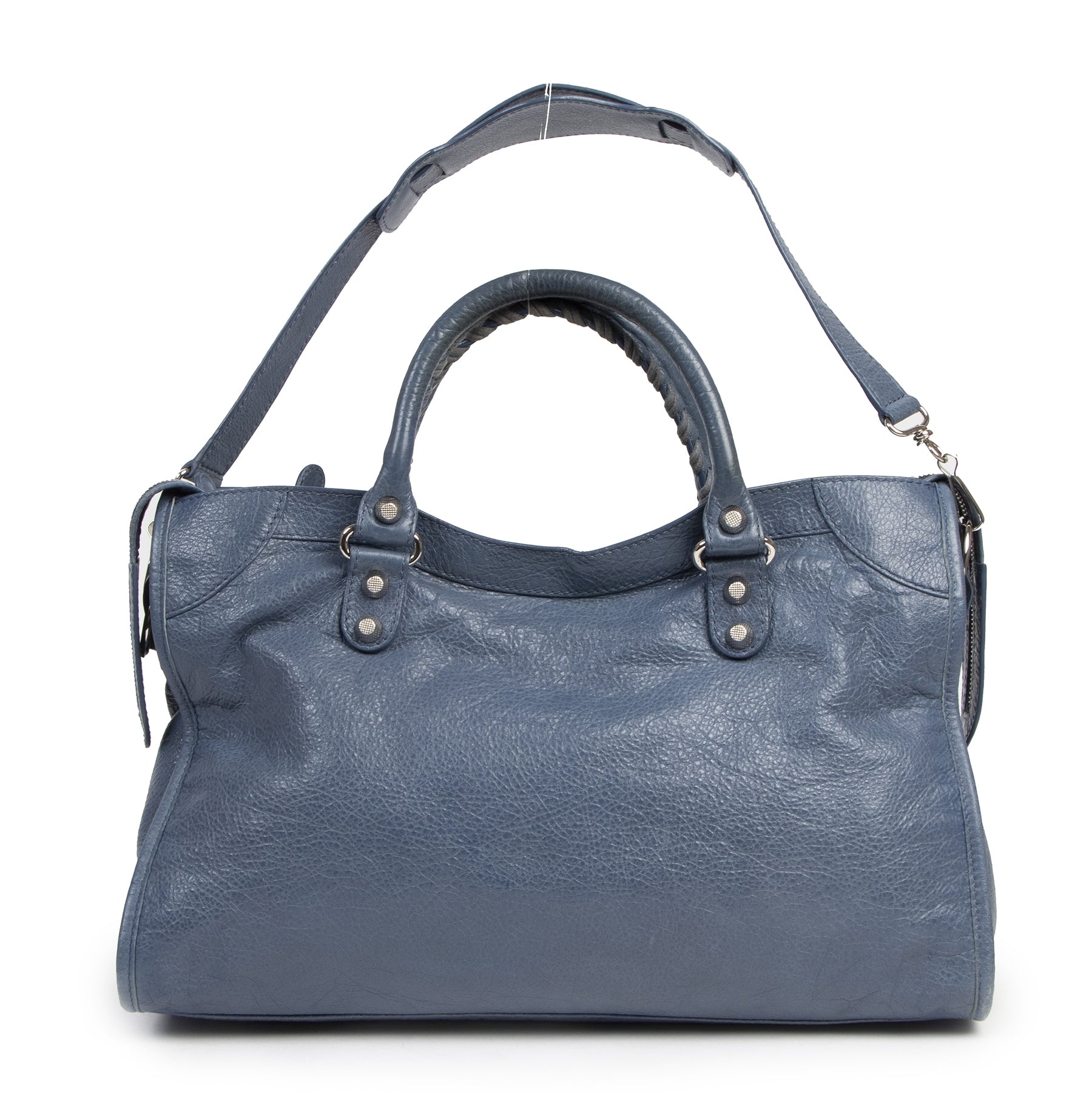 Balenciaga Blue Persan City Bag