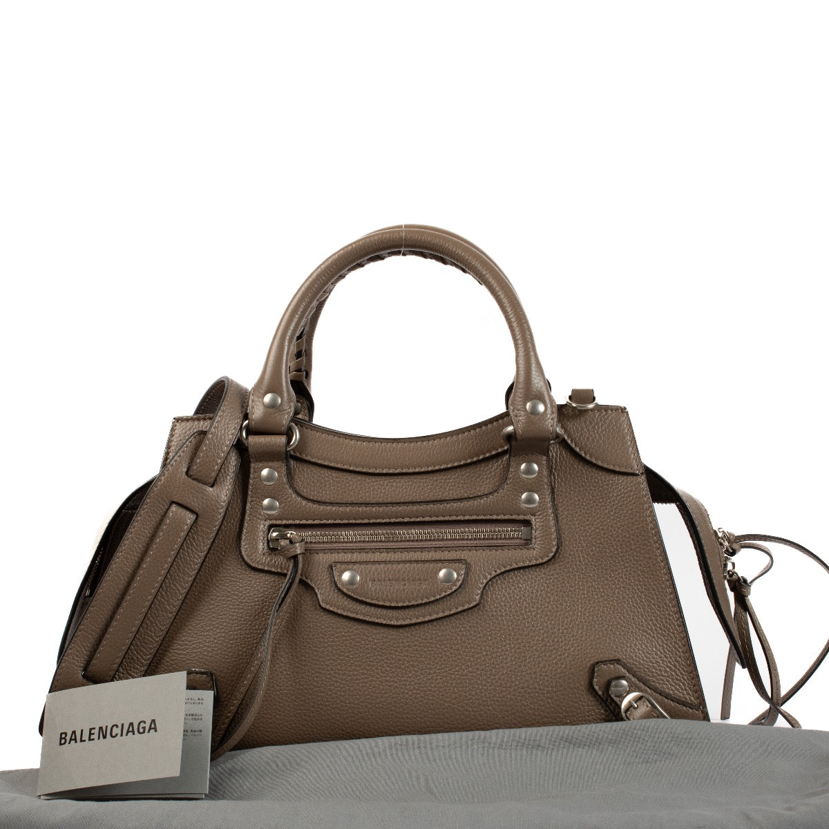 shop 100% authentic second hand Balenciaga Taupe Neo Classic Small Citybag on Labellov.com