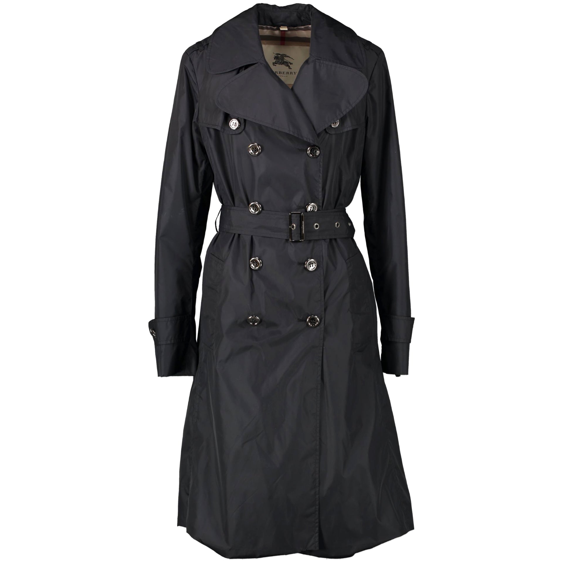 995 Burberry Black Longline Trench for the best price at labellov seconhand luxury in Antwerp
