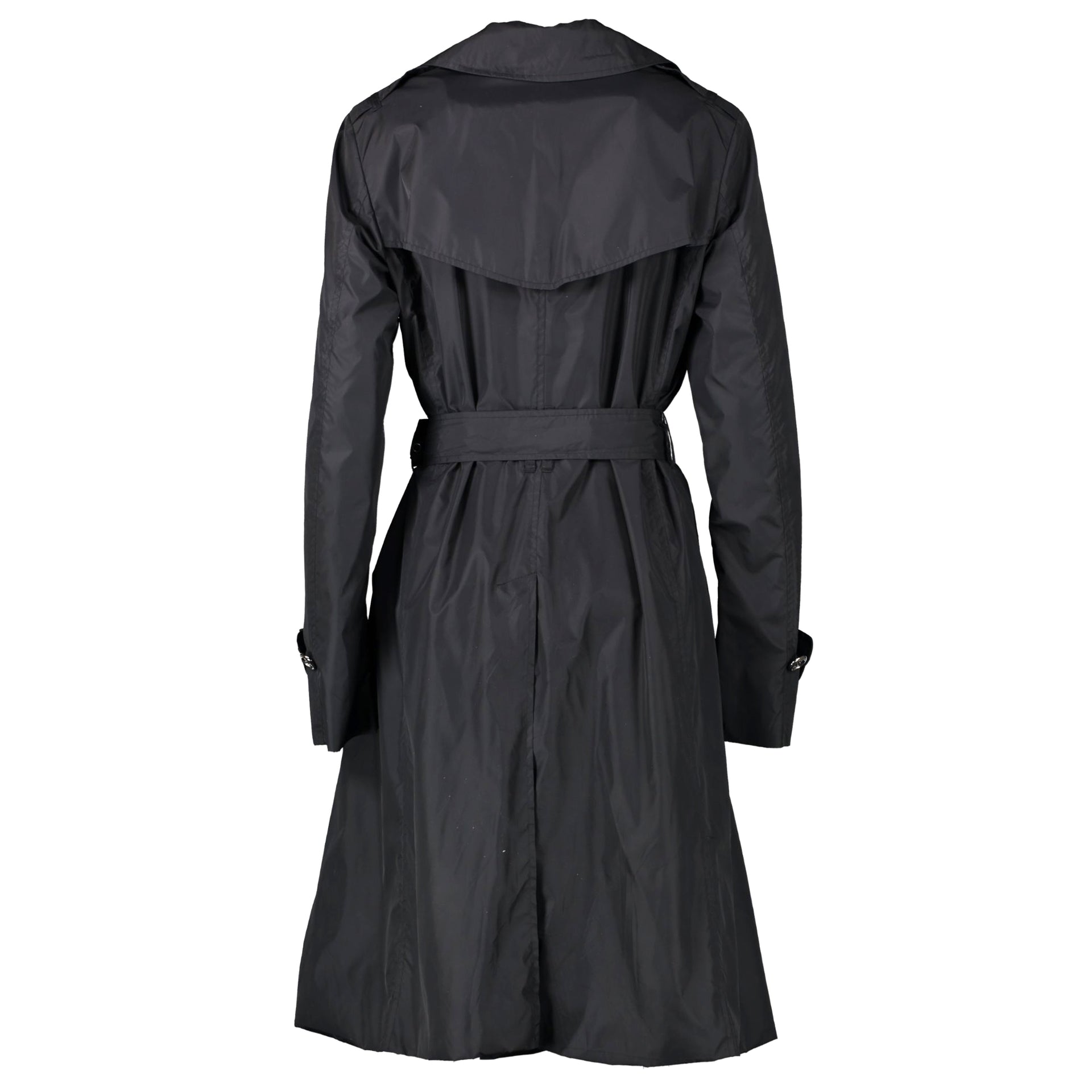 Koop en verkoop uw authentieke designer Burberry Black Longline Trench coat bij Labellov