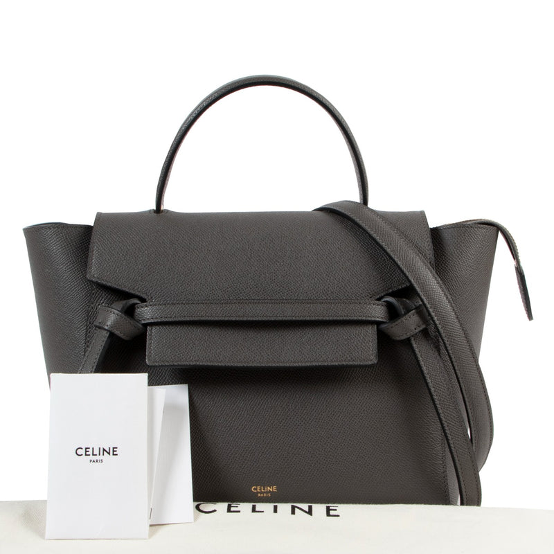 Celine Grijze Micro Belt Bag