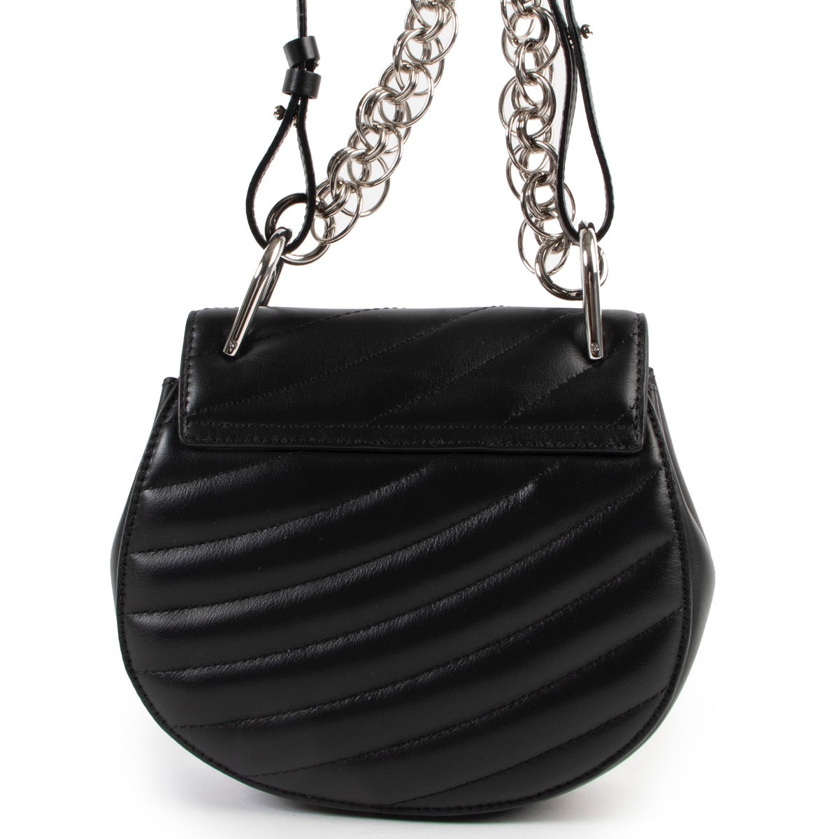 Shop safe online at labellov in Antwerp this 100% authentic second hand Chloé Black Drew Bijoux Crossbody