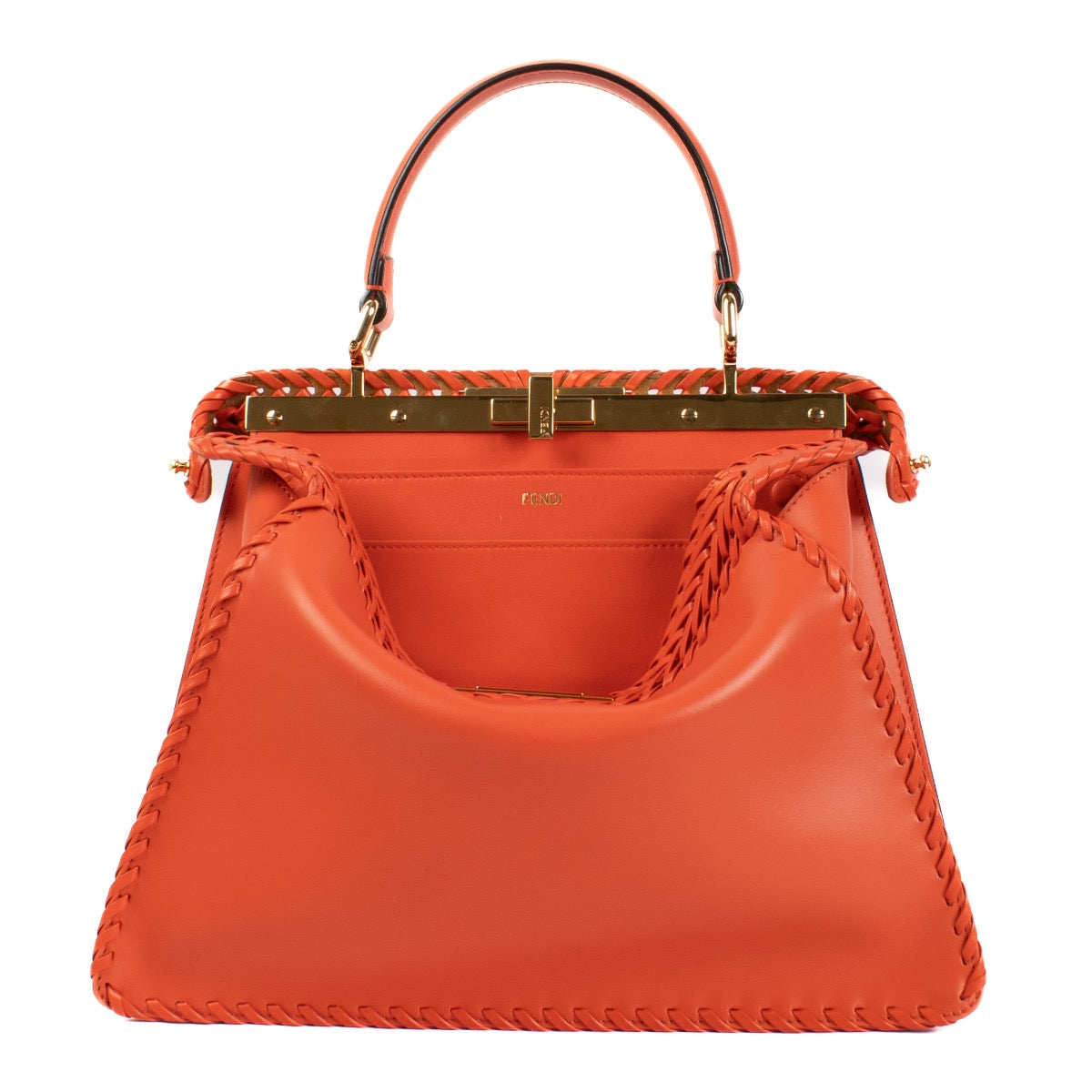 shop 100% authentic second hand Fendi Red Peekaboo Iseeu Medium Bag on Labellov.com
