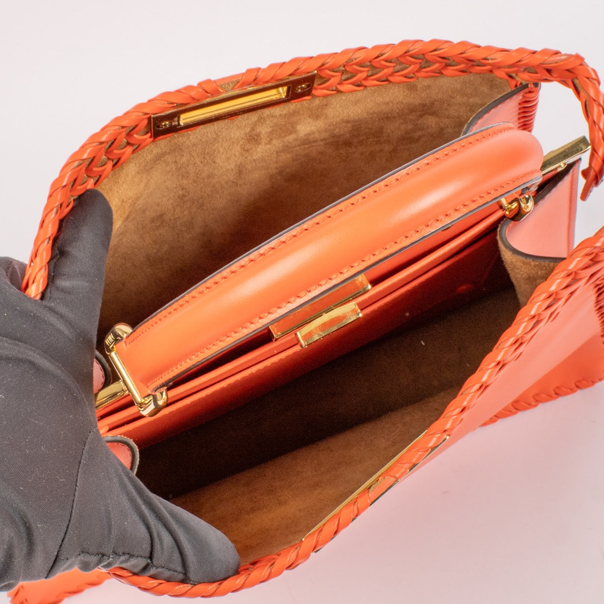 shop 100% authentic second hand Fendi Red Peekaboo Iseeu Medium Bag on Labellov.com