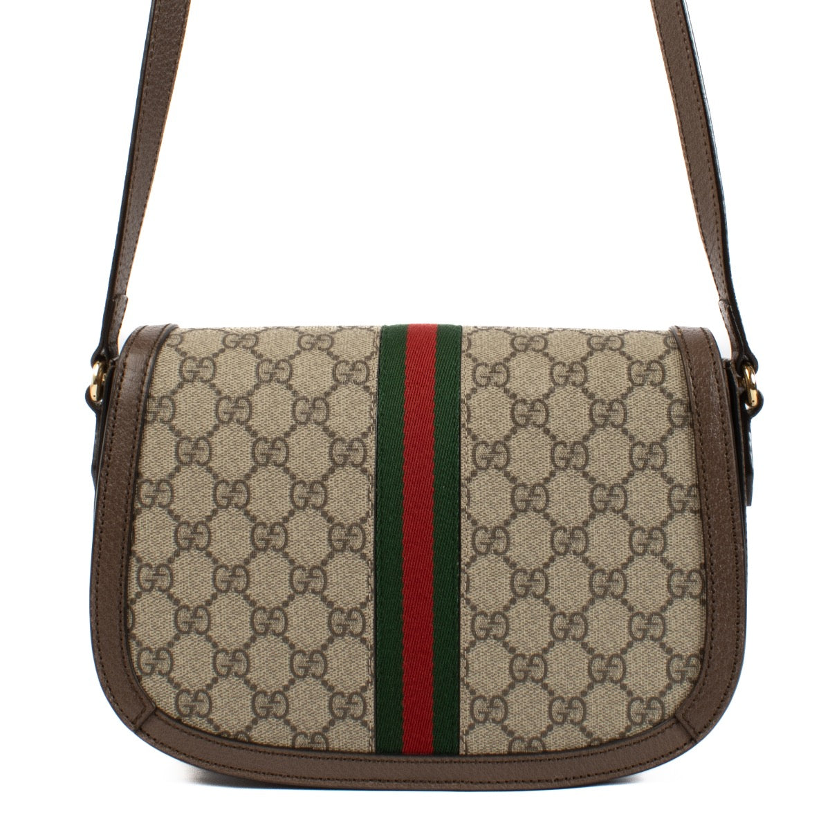 shop 100% authentic second hand Gucci GG Orphidia Saddle Bag on Labellov.com