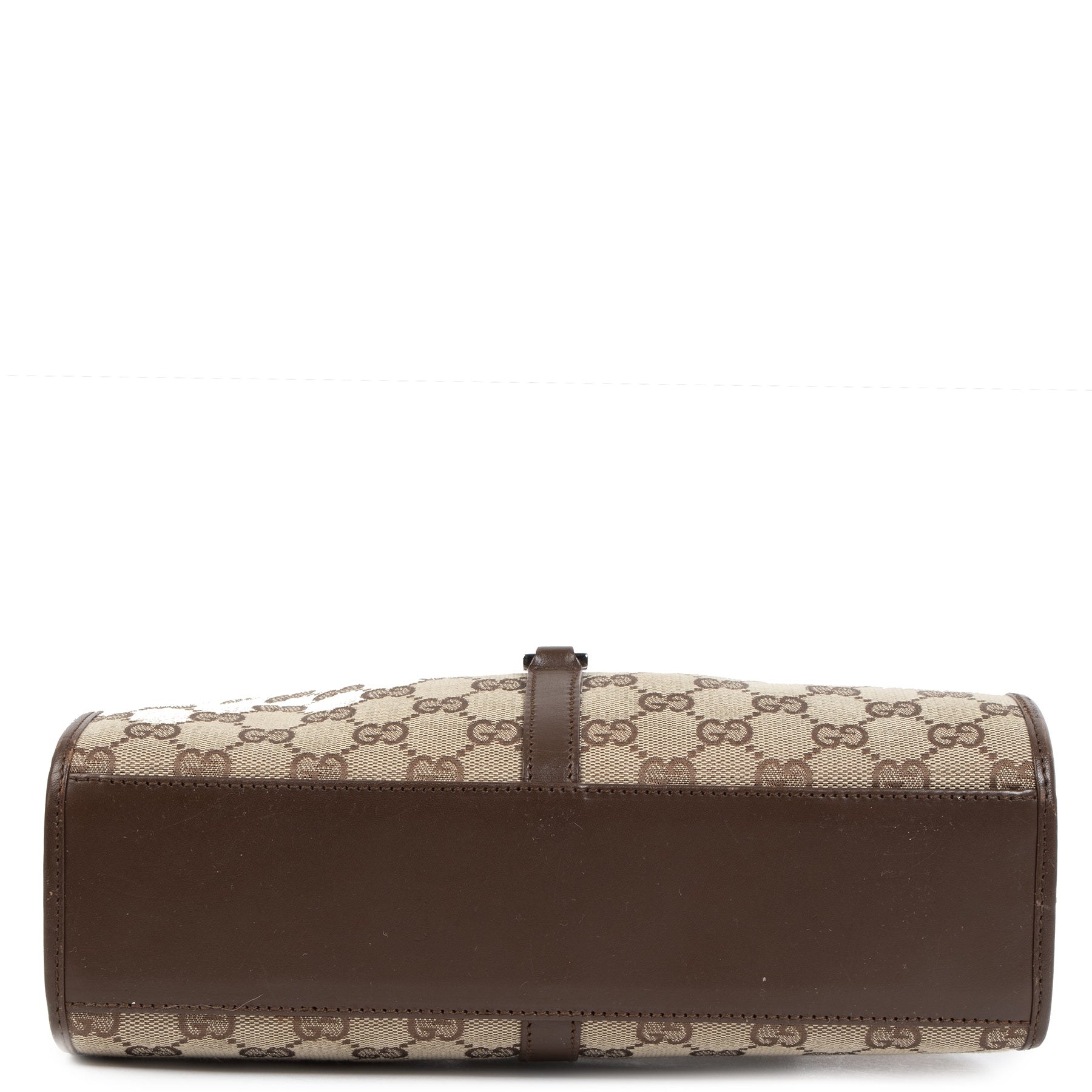 Gucci Brown Monogram Shoulder Bag kopen en verkopen aan de beste prijs bij Labellov