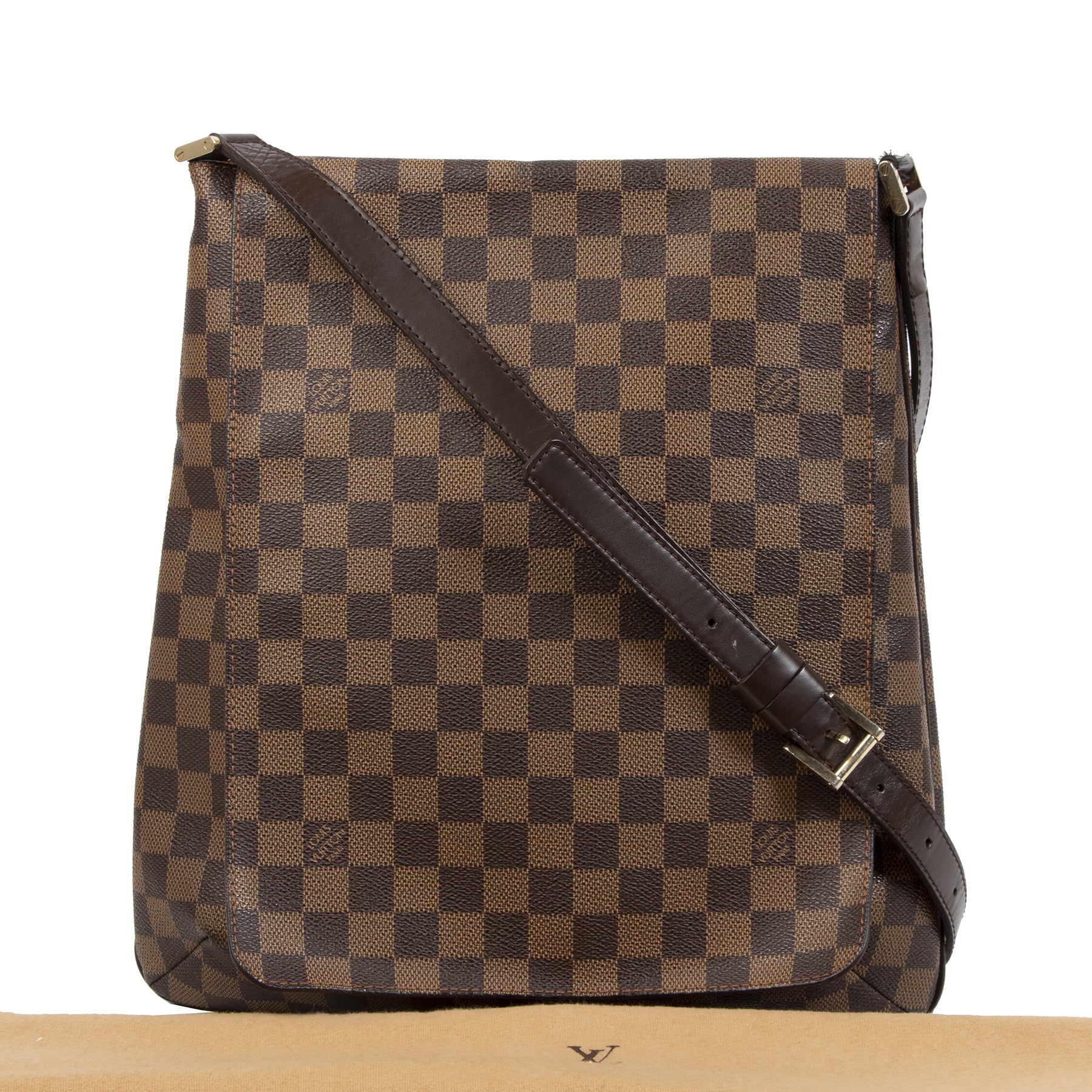 Buy and sell Louis Vuitton Damier Ebene Musette Salsa Bag