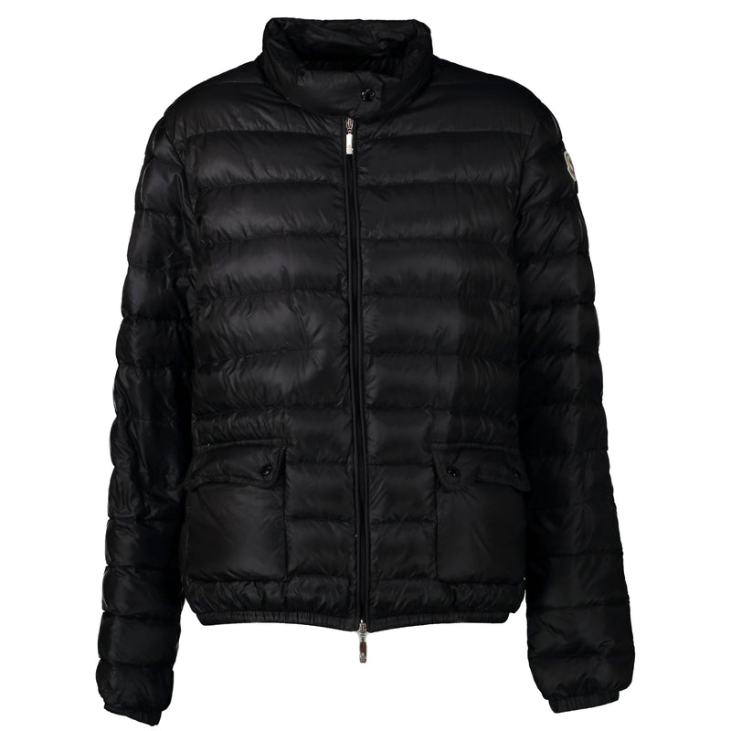 Moncler Black New Down Jacket - size 4 front for the best price online
