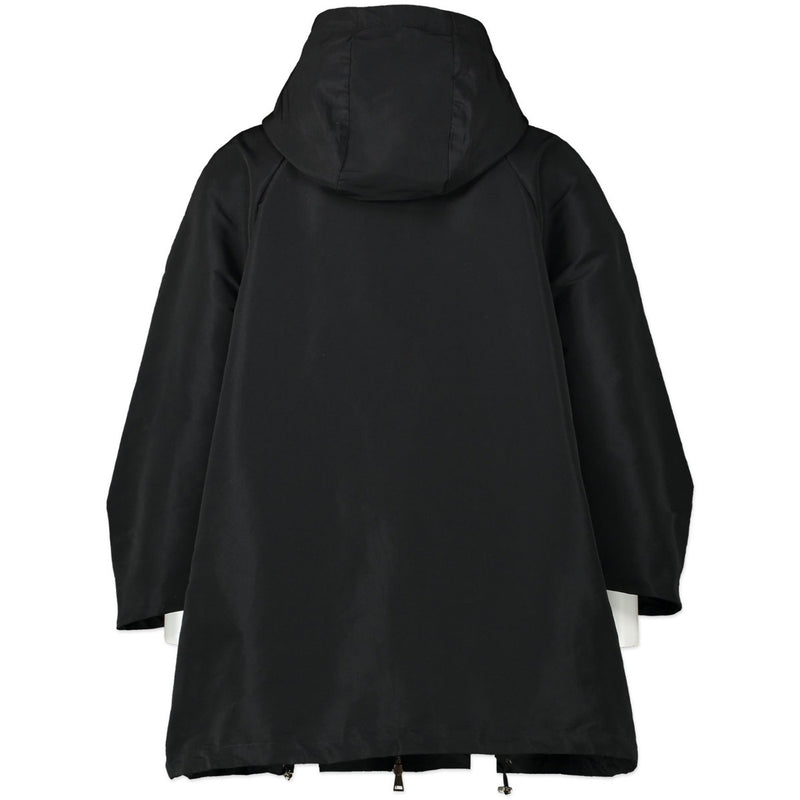Moncler black raincoat