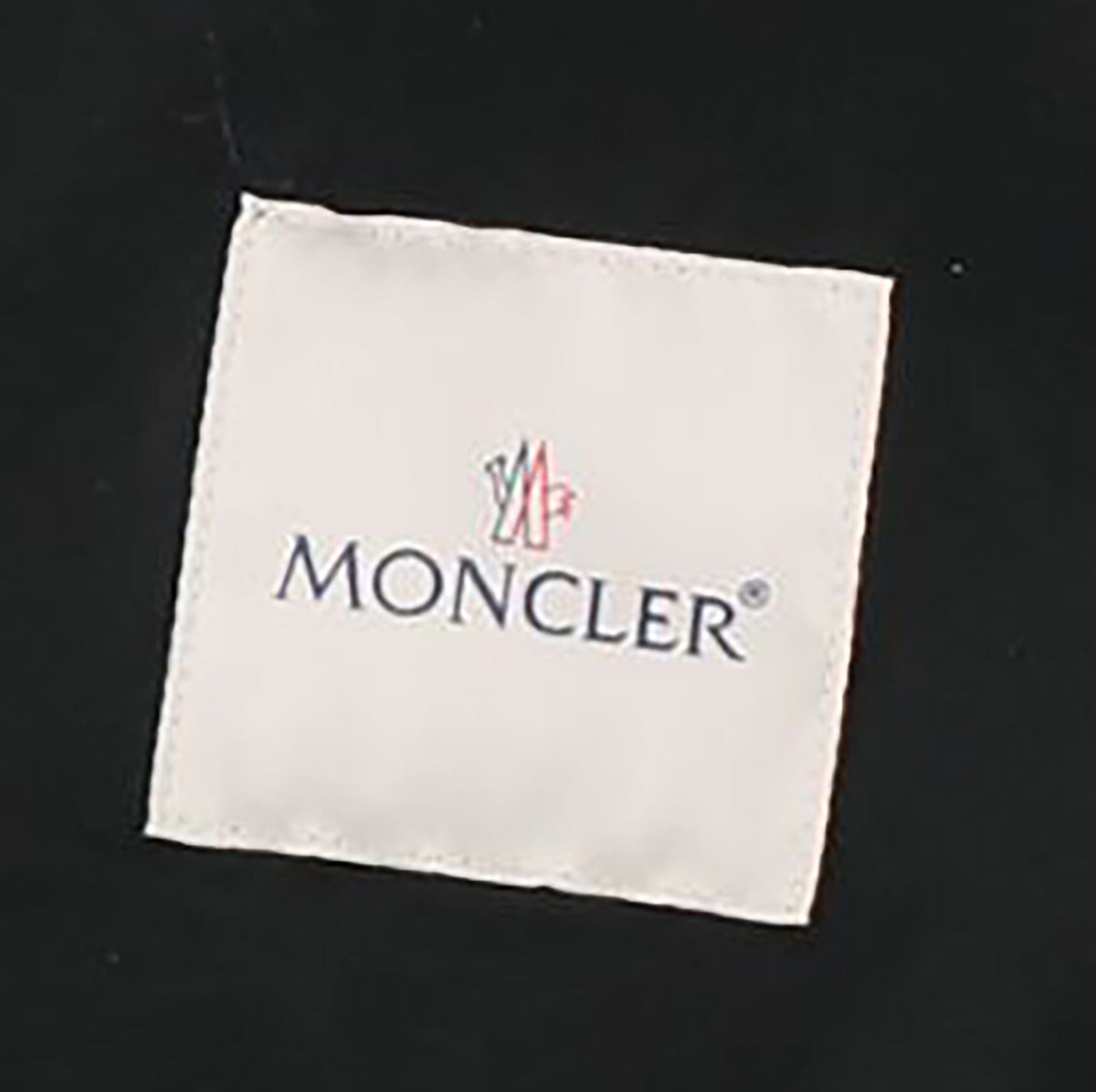 Moncler Black Oval Jacket - size 2